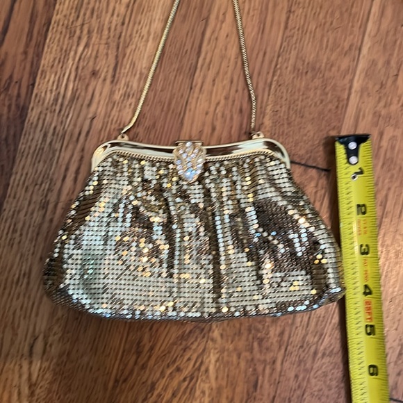 Whiting & Davis Gold Mesh Bag - Picture 13 of 15